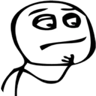 Telegram sticker 🤔 Коллекция мемов #2 @Beheaded_cells