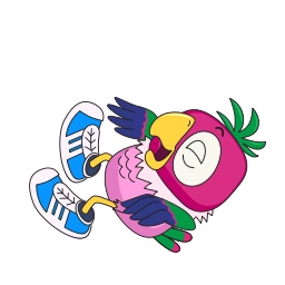 Sticker 🤩 Попугай Кеша @TgEmojis
