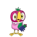 Video sticker 🤩 Попугай К�...