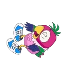 Video sticker 🤩 Попугай К�...