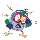 Video sticker 🤩 Попугай К�...