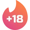 Sticker ❤️‍🔥 Tinder +18