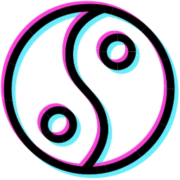 Sticker ☯️ Glitched Emoji