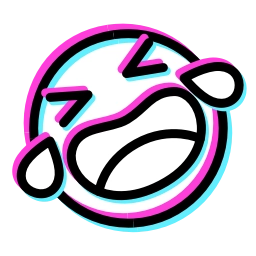 Sticker 🤣 Glitched Emoji