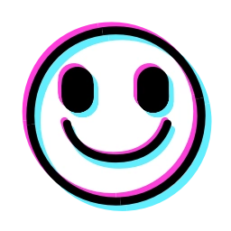Sticker 🙂 Glitched Emoji