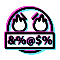 Sticker 🤬 Glitched Emoji