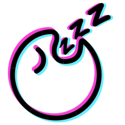 Sticker 😴 Glitched Emoji
