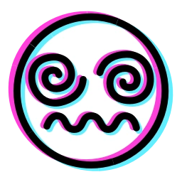 Sticker 😵‍💫 Glitched Emoji