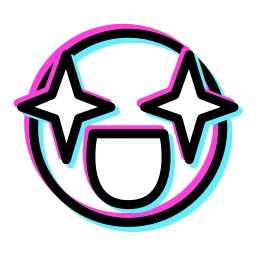 Sticker 🤩 Glitched Emoji