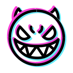 Sticker 😈 Glitched Emoji
