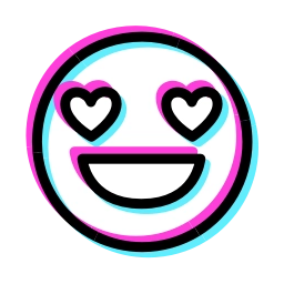 Sticker 😍 Glitched Emoji