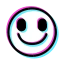 Video sticker 🙂 Glitched Emoji
