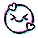 Video sticker 🥰 Glitched Emoji