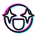Video sticker 🤩 Glitched Emoji