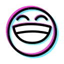 Video sticker 😁 Glitched Emoji