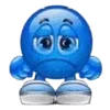 Video sticker 💙 random ➜ @emoji1