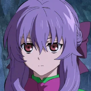 Sticker 💜 Shinoa Hiragi @TodorokiShouto