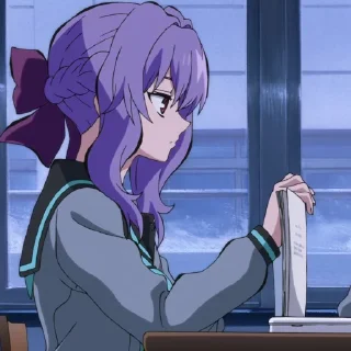 Video sticker 💜 Shinoa Hiragi @TodorokiShouto