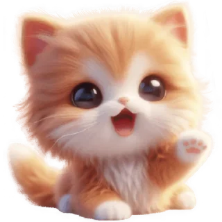 Telegram sticker 😍 Милый Рыжик @Nyasticks