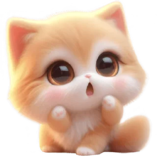 Telegram sticker 😱 Милый Рыжик @Nyasticks
