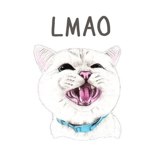 Телеграм стикер 😁 Iam your Cat @stickersb2b