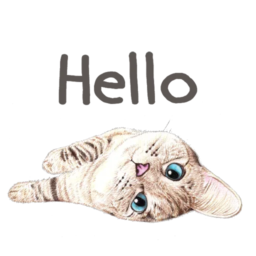 Телеграм стикер 😄 Iam your Cat @stickersb2b