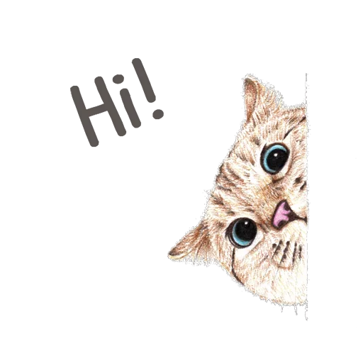 Телеграм стикер 😁 Iam your Cat @stickersb2b