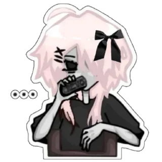 Telegram sticker 💮 сахароза🦴🦴🦴.           @lliiiiinx