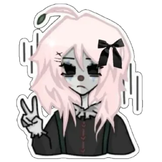 Video sticker 🤡 сахароза🦴🦴🦴.           @lliiiiinx