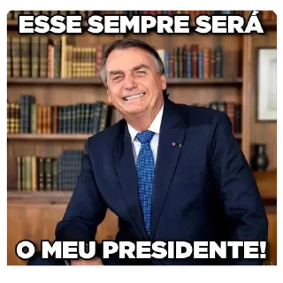 Telegram sticker 👔 Bolsofãs