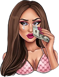 Telegram sticker 😭 Princess Anastasia @findom