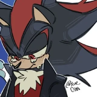 Video sticker 🥺 Shadow the hedgehog.