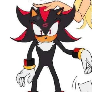 Sticker 😳 Shadow the hedgehog.