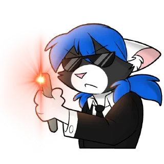 Telegram sticker 😠 Maho SFW Pack 1 @mahogato)