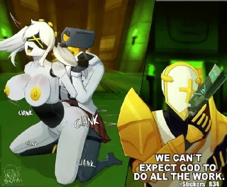 Telegram sticker 🌟 ultrakill  18+ @Stickers_R34