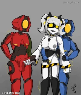 Telegram sticker 🌟 ultrakill  18+ @Stickers_R34