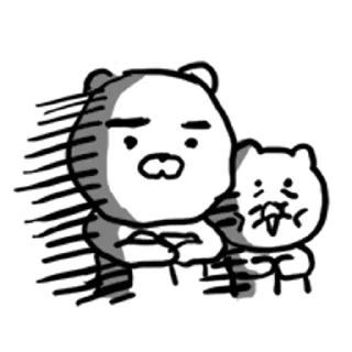 Telegram sticker 😀 연습장 탈출 프렌즈