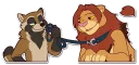 Video sticker 🐶 Sagemane & Tenebris