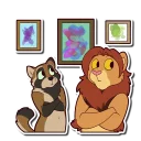 Sticker 🖼 Sagemane & Tenebris