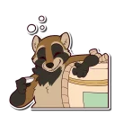 Telegram sticker 🍶 Sagemane & Tenebris