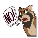 Telegram sticker 👎 Sagemane & Tenebris