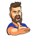 Telegram sticker 😠 World Cup 2018