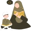 Sticker 🧕 @gh158c   ༺༽قنــــــاة راقــــت لــــي  ༼༻ @TgEmodziBot