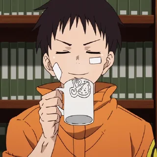 Telegram sticker 🧯 Fire Force [@TodorokiShouto]