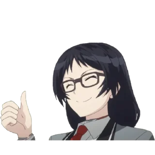 Telegram sticker 👍 Anime pack3