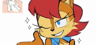 Video sticker 🌟 Sally Kakashka @Poporka12 :: @fStikBot