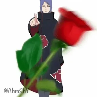 Telegram sticker 🌹 - ᗷY @ahMshY 𓉮 . Throwing Flowers
