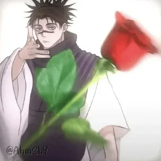 Telegram sticker 🌹 - ᗷY @ahMshY 𓉮 . Throwing Flowers