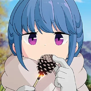 Telegram sticker 🪵 Shima Rin - @oneesanstickers
