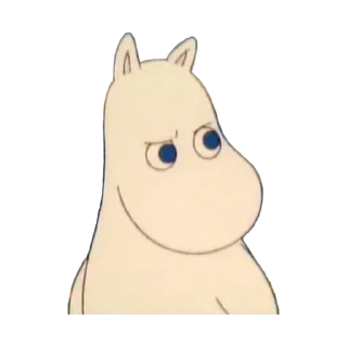Telegram sticker 🤨 👉🏻 @truecatharsis: Moomins
